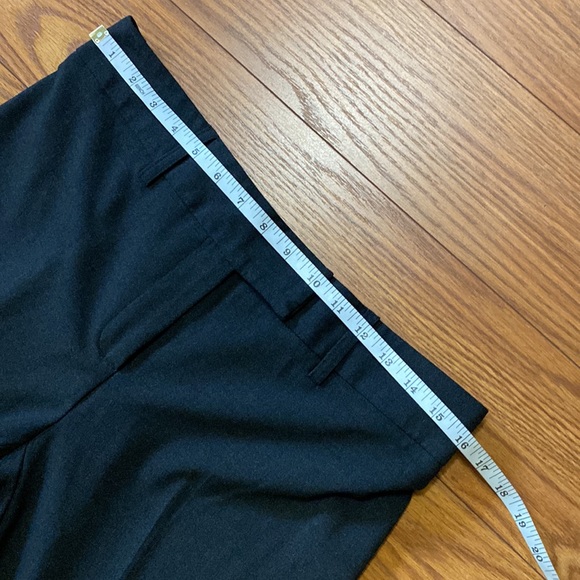 Mimi Maternity women’s black dress pants elastic waist zip front closure sz SR - Picture 3 of 10